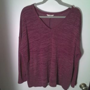 Terra & sky violet stretchy long sleeve